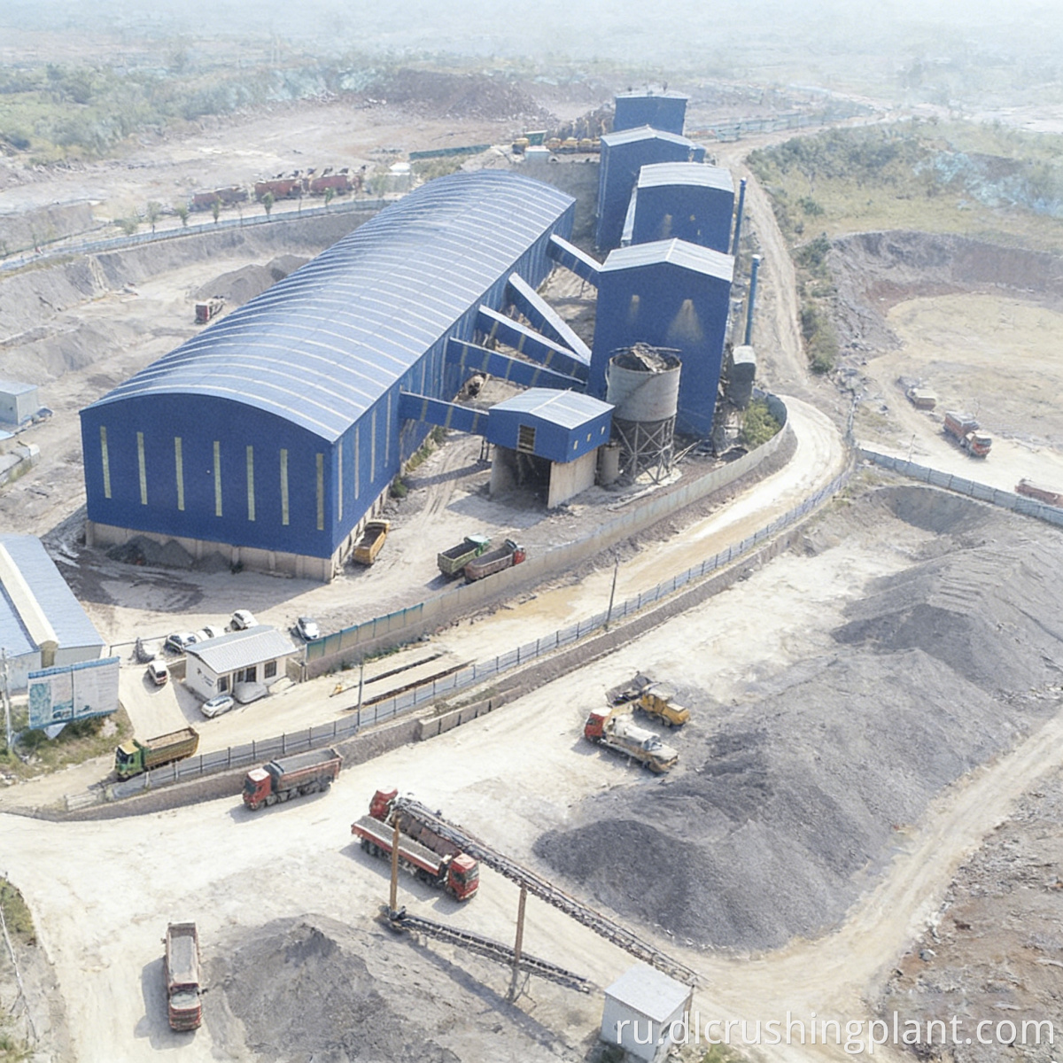 520-я линия по производству высокопроизводительного камня 520th High-Yield Aggregate Stone Line